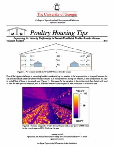 Improving Air Velocity Uniformity in Tunnel-Ventilated Broiler-Breeder Houses